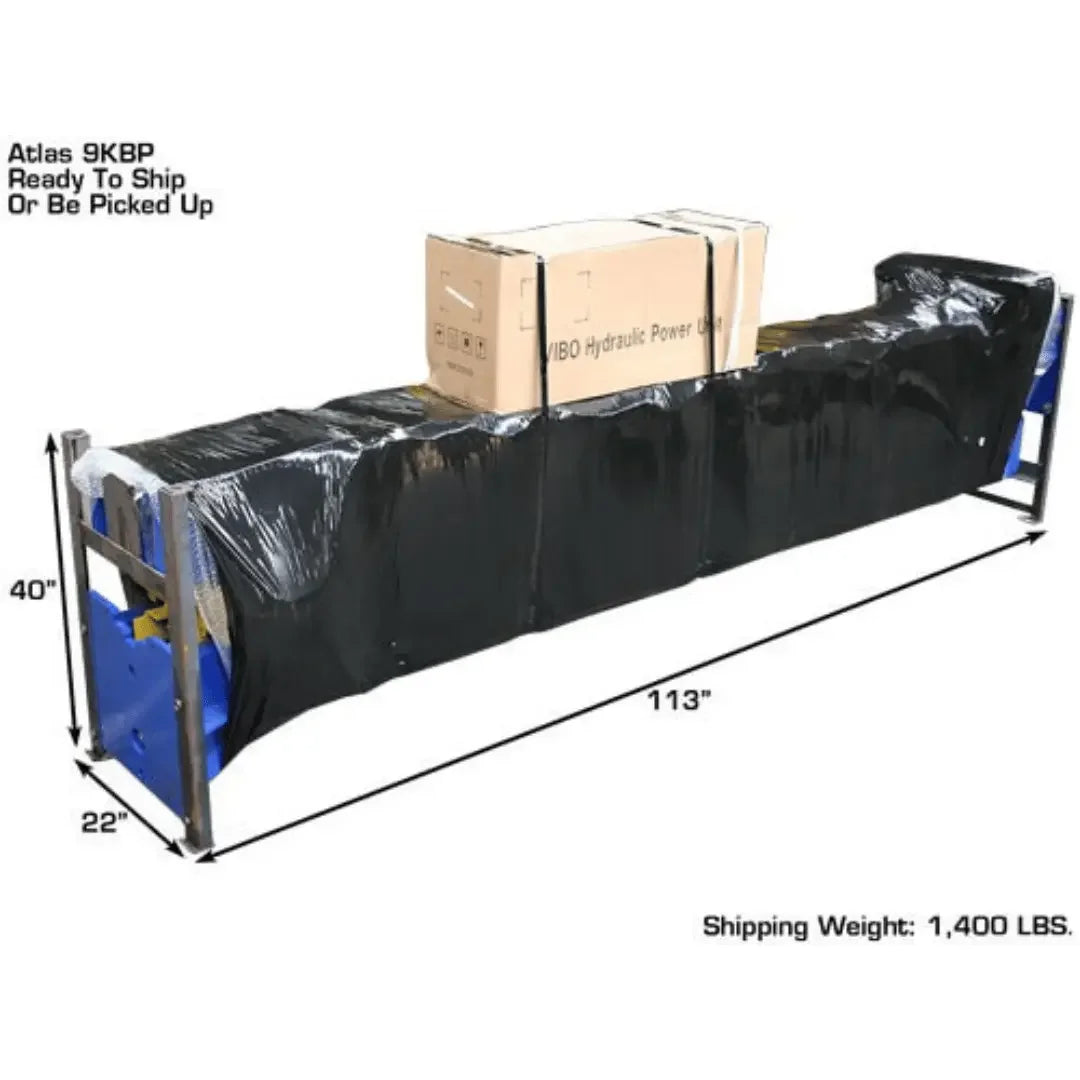 Atlas 9KBPX 9,000 lb Baseplate 2 Post Vehicle Lift