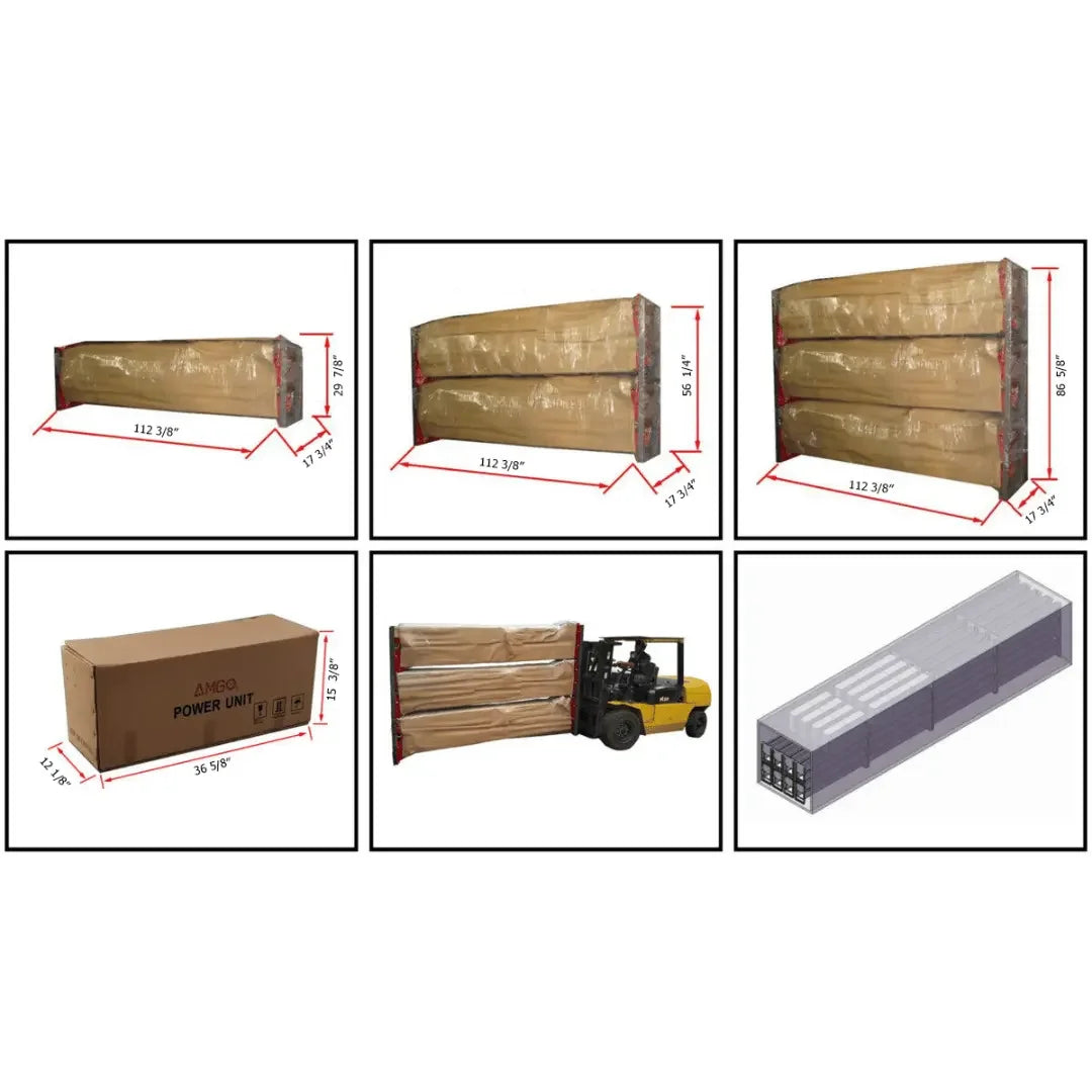 Amgo BP-9 9,000 lb 2 Post Lift