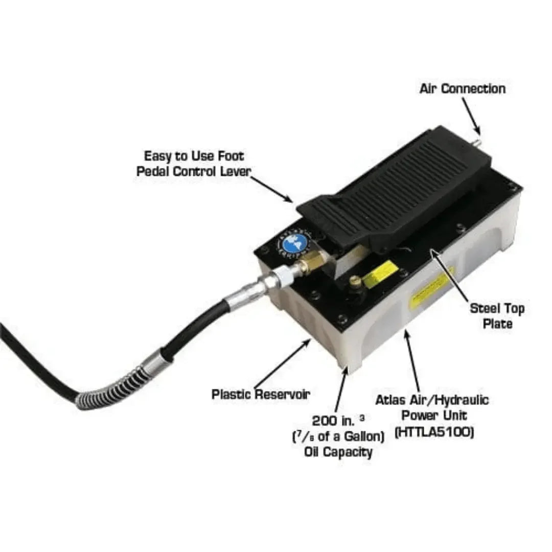 Atlas HI-RISE 1500 Motorcycle/ATV Lift 1,500 lb Capacity