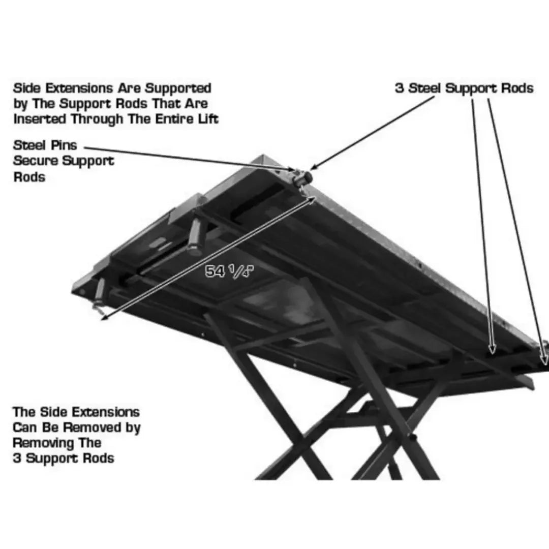 Atlas HI-RISE 1500 Motorcycle/ATV Lift 1,500 lb Capacity