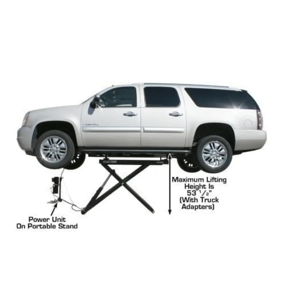 Atlas 6MR Portable Mid-Rise Scissor Lift 6,000 lb Capacity