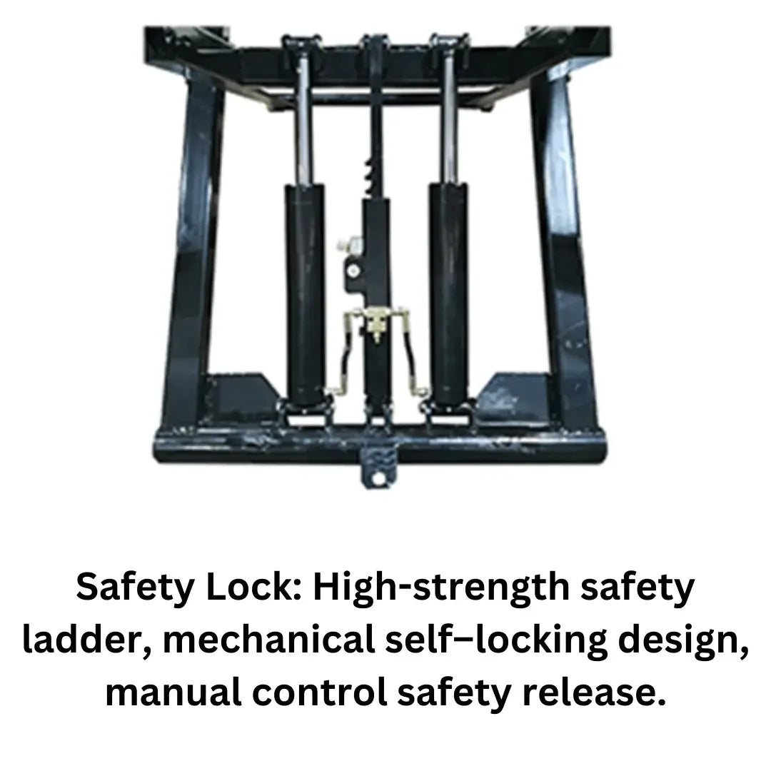 Amgo MR06 6,000 lb Mid-Rise Portable Scissor Lift