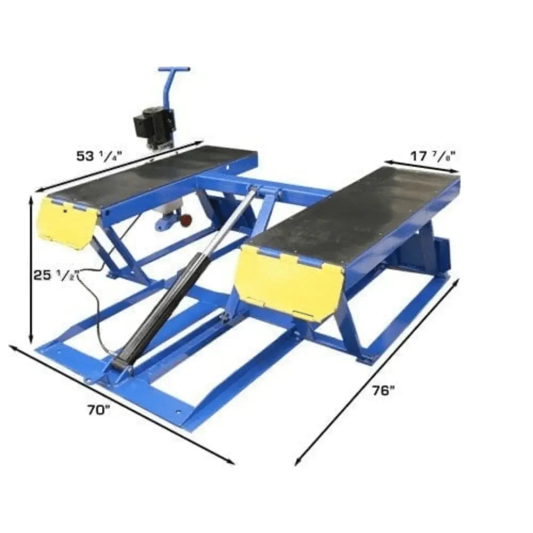 Atlas LR06 Portable Low Rise 6,000 lb Capacity Scissor Lift