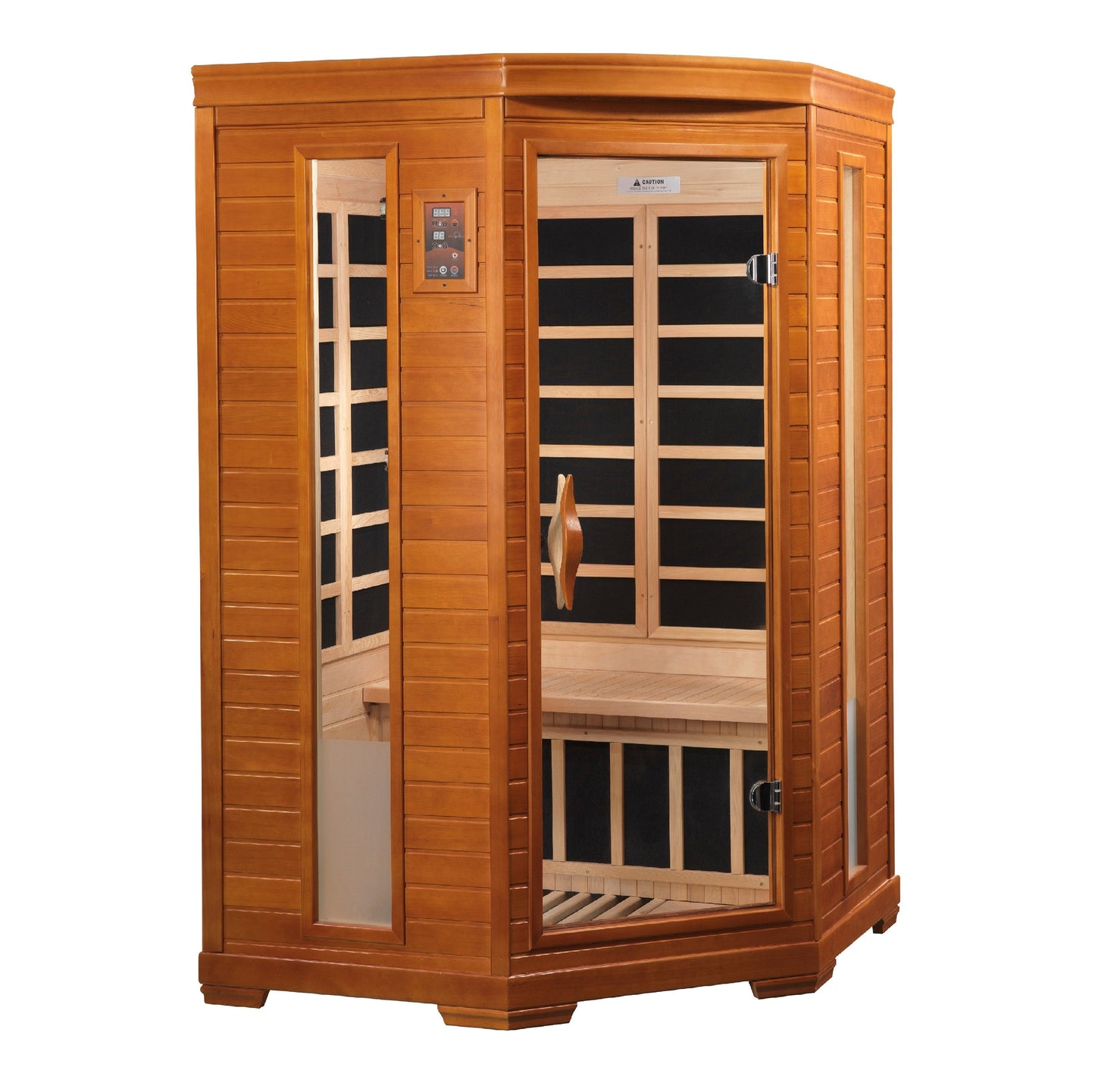Dynamic "Heming" 2 Person Corner Ultra Low EMF FAR IR Sauna (DYN-6225-02 Elite)