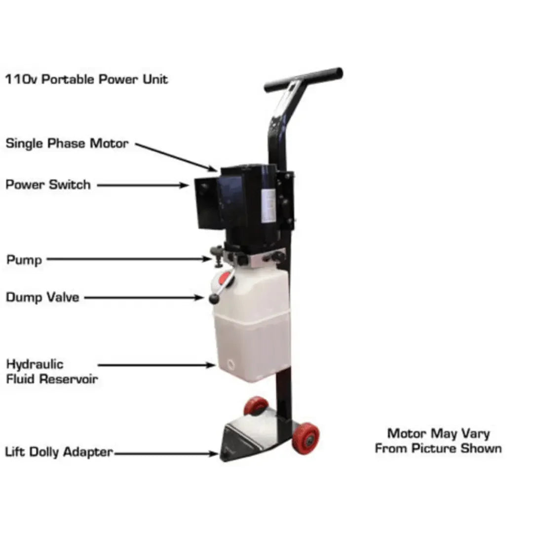 Atlas LR06 Portable Low Rise 6,000 lb Capacity Scissor Lift