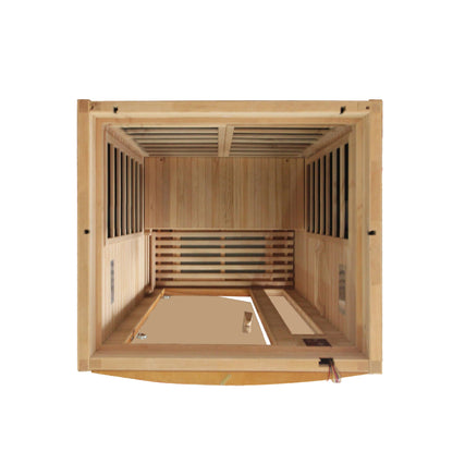 Dynamic "Barcelona Elite" 1-2 Person Ultra Low EMF FAR IR Sauna (DYN-6106-01 Elite)