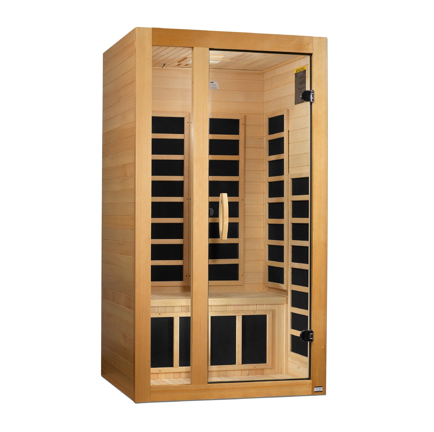 ***New 2026 Model*** Dynamic "Gracia" 1-2 Person Ultra Low EMF FAR IR Sauna (DYN-6119-01 Elite)