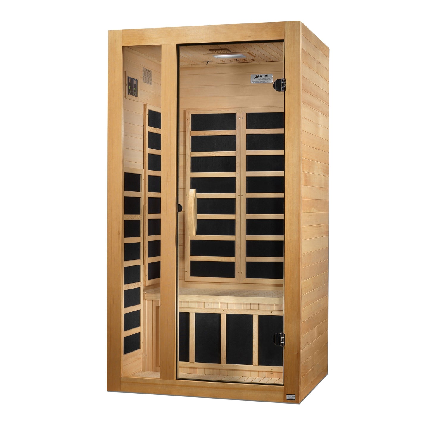 ***New 2026 Model*** Dynamic "Gracia" 1-2 Person Ultra Low EMF FAR IR Sauna (DYN-6119-01 Elite)