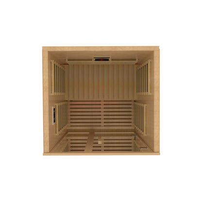 ***New 2026 Model*** Dynamic Gracia 1-2-Person Full Spectrum Near Zero EMF FAR IR Sauna (DYN-6119-03 FS)