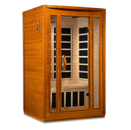 Dynamic "San Marino" 2 Person Low EMF FAR IR Sauna (DYN-6206-01)