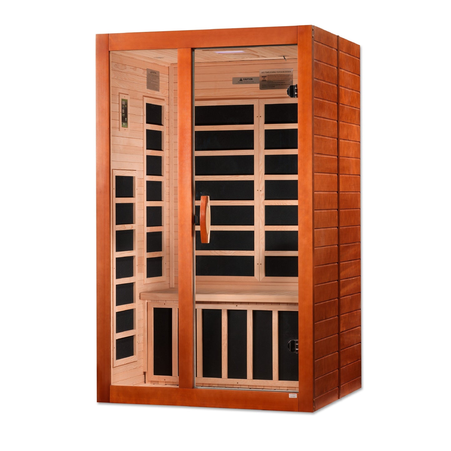 Dynamic "Santiago" 2 Person Ultra Low EMF FAR IR Sauna (DYN-6209-02 Elite)
