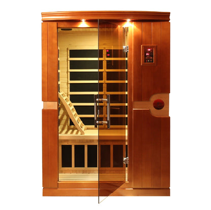 Dynamic "Venice" 2 Person Ultra Low EMF FAR IR Sauna (DYN-6210-01 Elite)