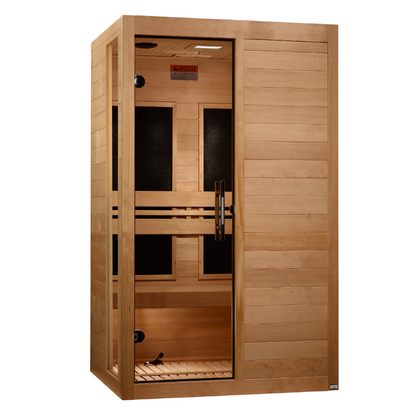 ***New 2026 Model*** Dynamic "Lucca" 2 Person Low EMF FAR IR Sauna (DYN-6215-05)