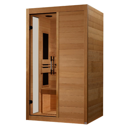 ***New 2026 Model*** Dynamic "Lucca" 2 Person Low EMF FAR IR Sauna (DYN-6215-05)
