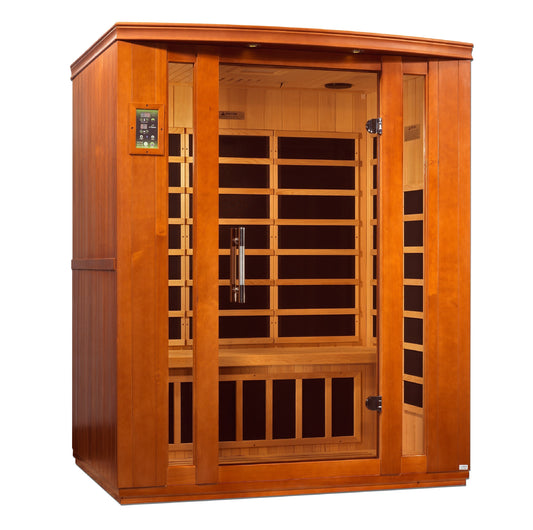 Dynamic "Bellagio" 3 Person Low EMF FAR IR Sauna (DYN-6306-01 / DYN-6306-02)