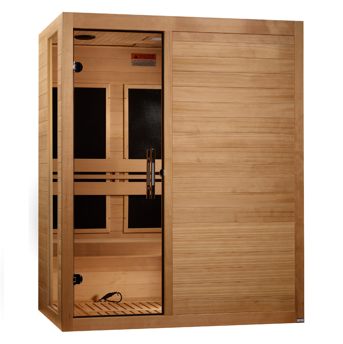 ***New 2026 Model*** Dynamic "Toscana" 3 Person Ultra Low EMF FAR IR Sauna (DYN-6315-05 Elite)
