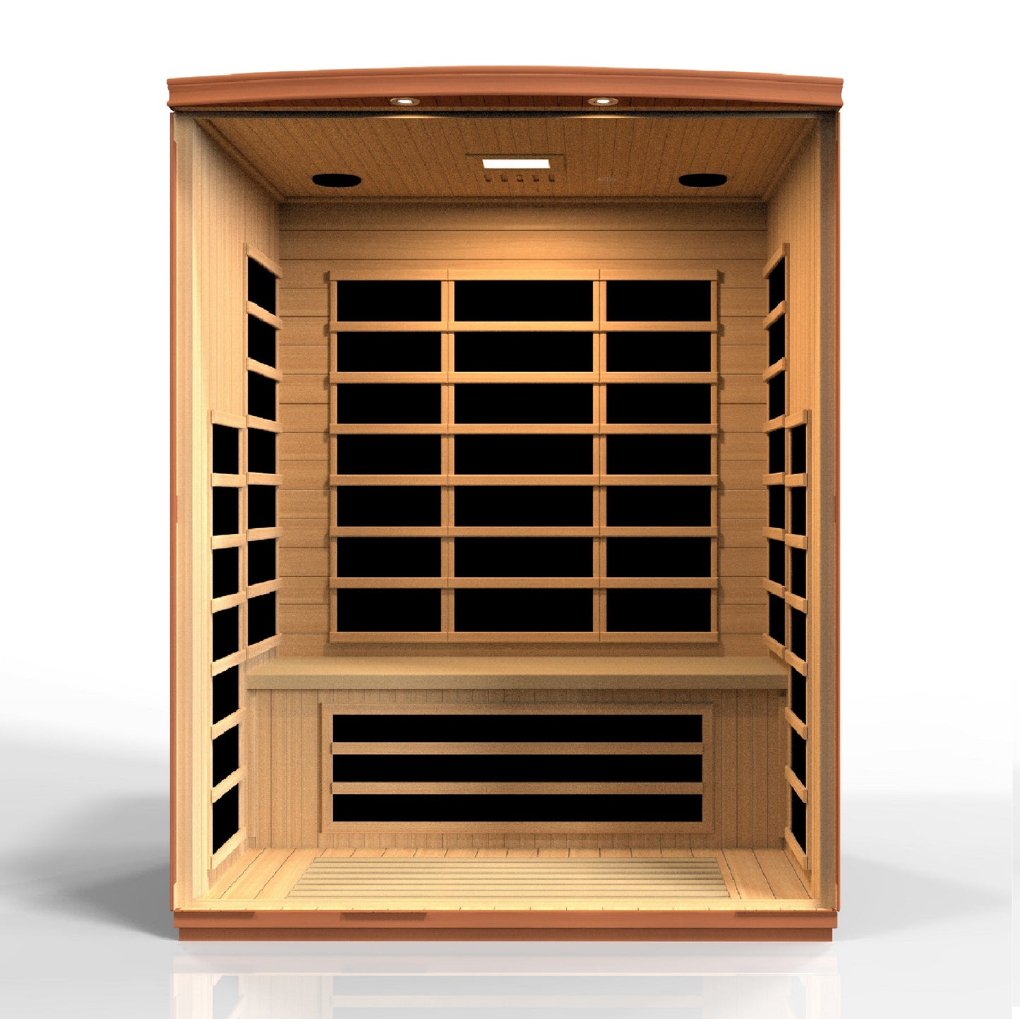 Dynamic "Lugano" 3 Person Low EMF FAR IR Sauna (DYN-6336-02)