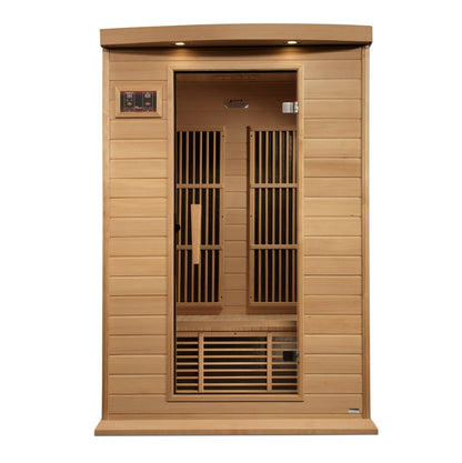 Maxxus 2 Person Low EMF FAR IR Sauna (MX-K206-01)