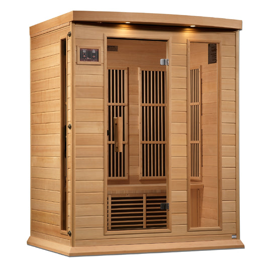 Maxxus 3 Person Low EMF FAR IR Sauna (MX-K306-01)