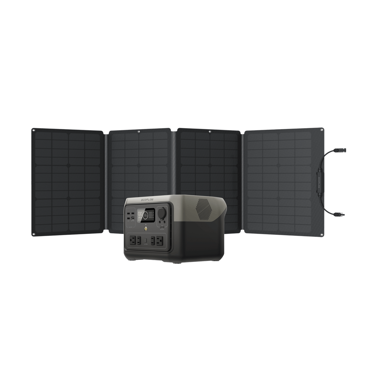 EcoFlow RIVER 2 Max + 110W Solar Panel