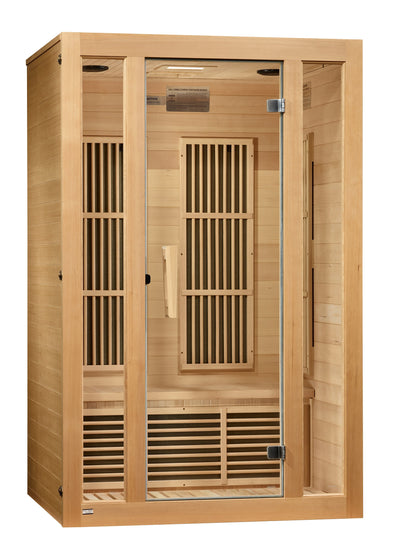 Maxxus "Seattle" 2 Person Low EMF FAR IR Sauna (MX-J206-01)